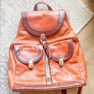 Marino Orlandi Italian Leather Backpack
